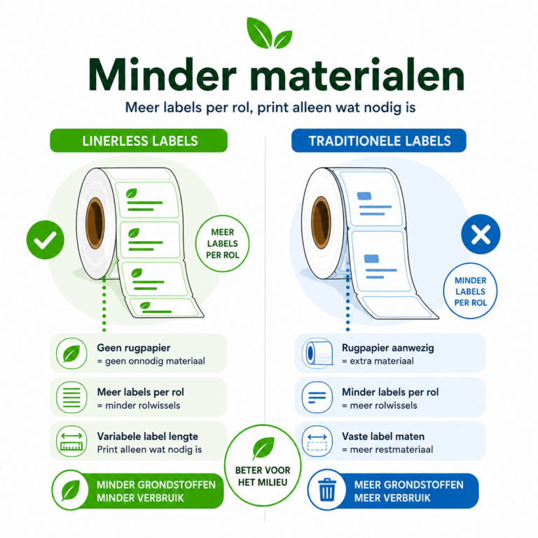 Minder-materialen-linerless